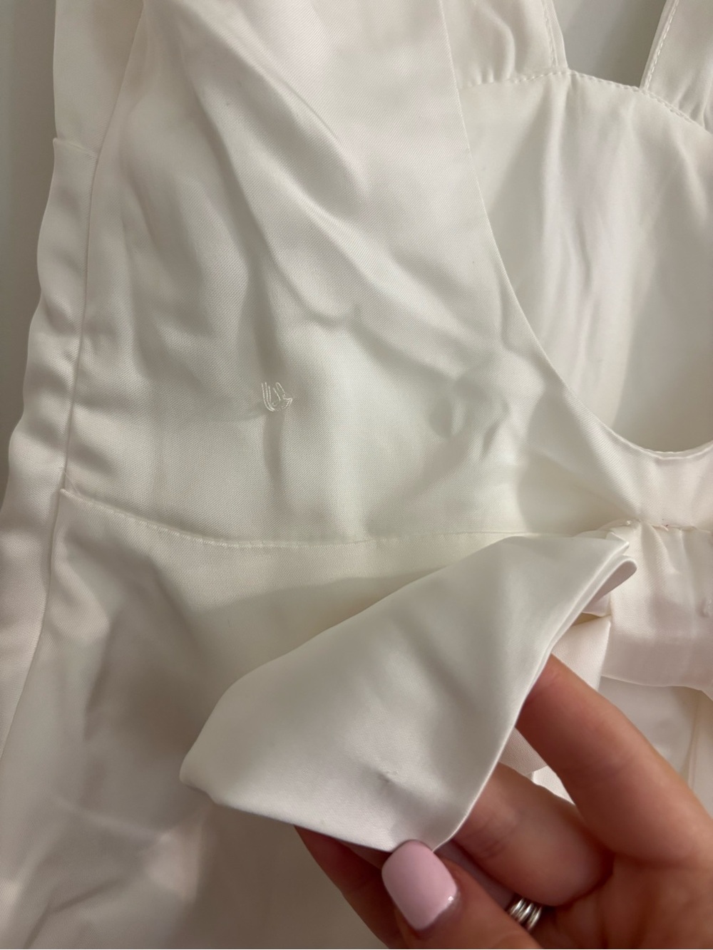 Hello Molly White Mini Dress - Picture 5 of 5